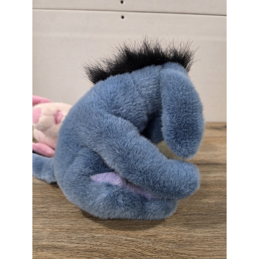 Vintage Disney Winnie The Pooh Plush Eeyore And Piglet 90s Plush Vtg - Picture 3 of 9